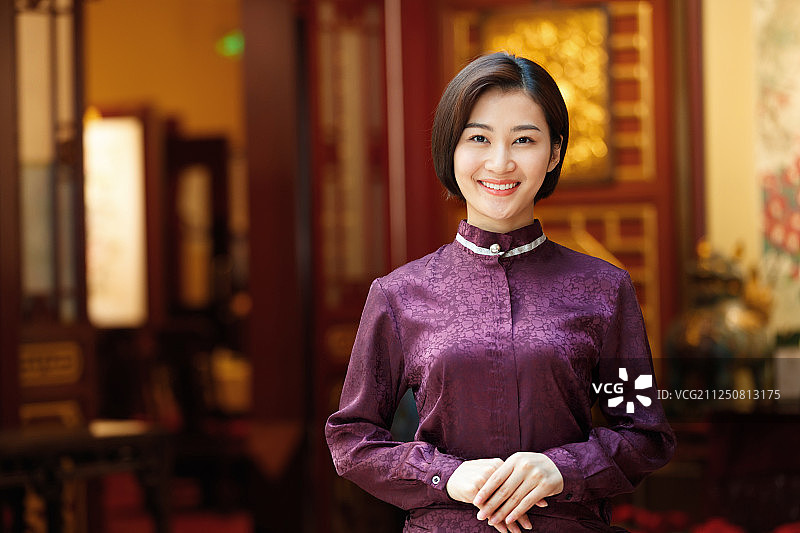 酒店服务员图片素材