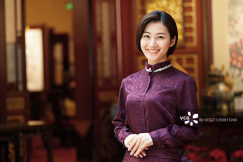 酒店服务员图片素材