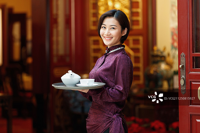 酒店服务员图片素材