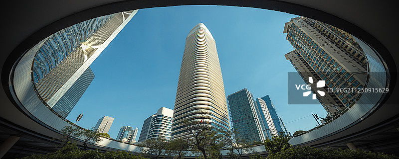 坐井观天图片素材