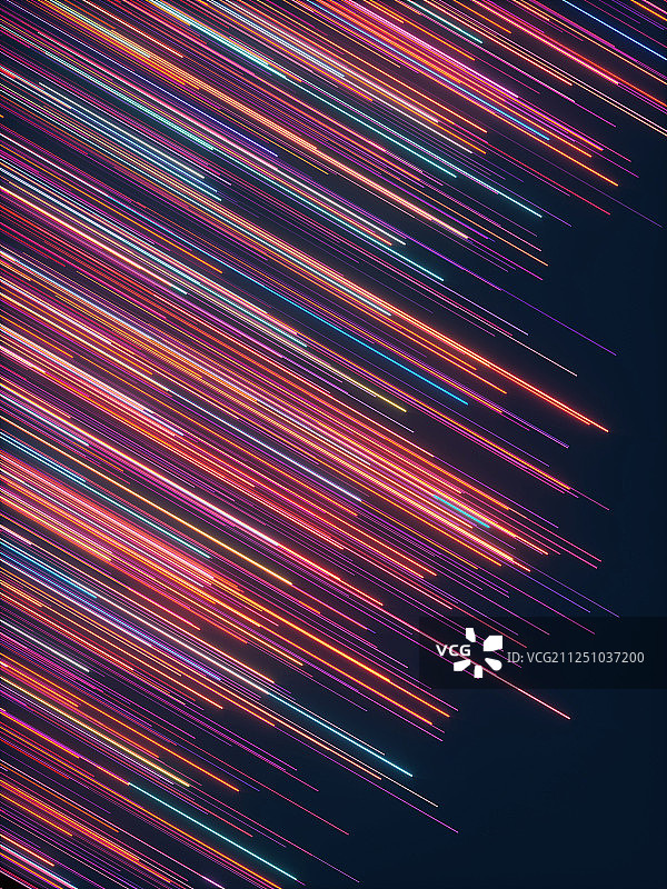 带有科技感的彩色抽象运动线条图案背景素材图片素材