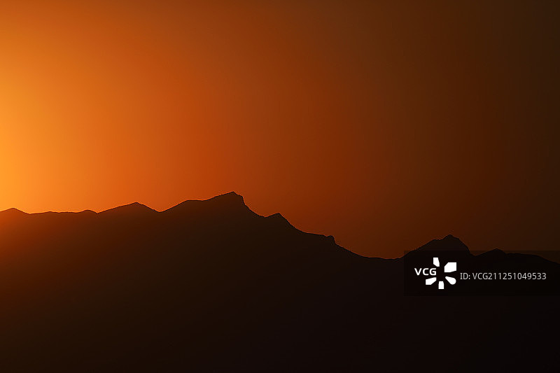 中国山西省朔州市浑源县北岳恒山图片素材