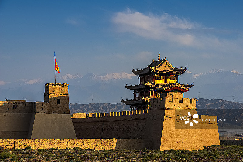 甘肃嘉峪关风光图片素材