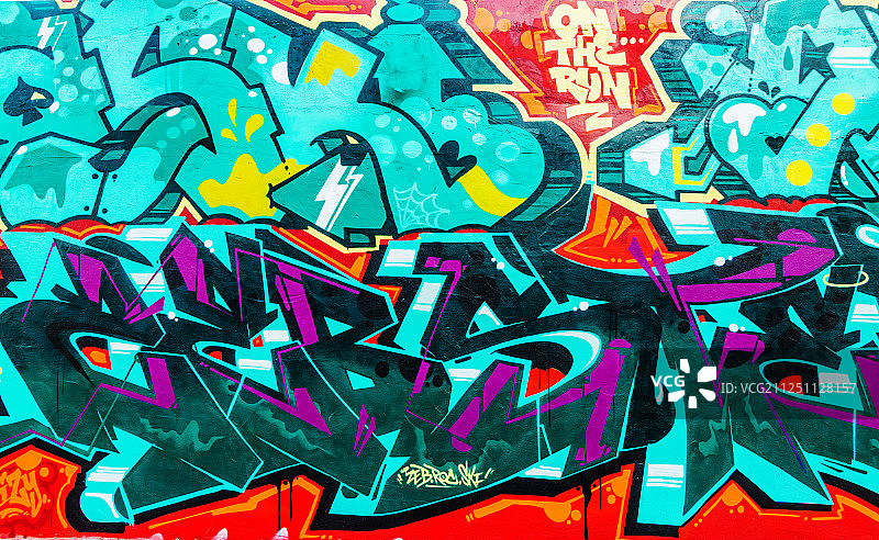 城市涂鸦图片素材