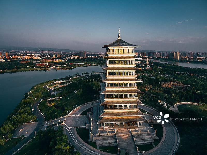 西安世园会会址图片素材