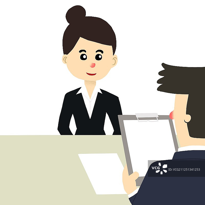 求职季，应聘工作面试图片素材