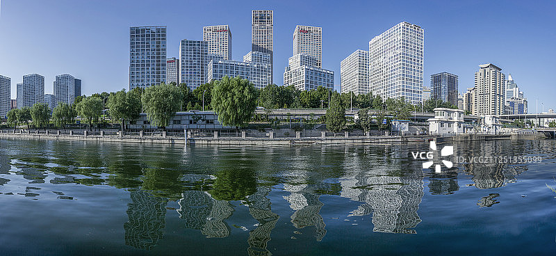 北京天际线图片素材