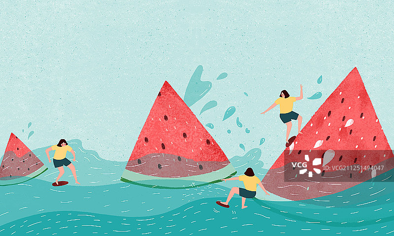 二十四节气夏天图片素材