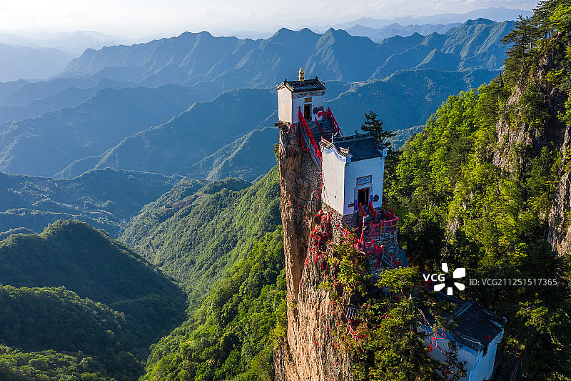 陕西塔云山风光图片素材
