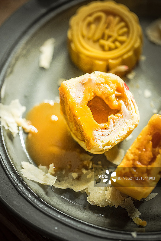 流心月饼 苏式图片素材