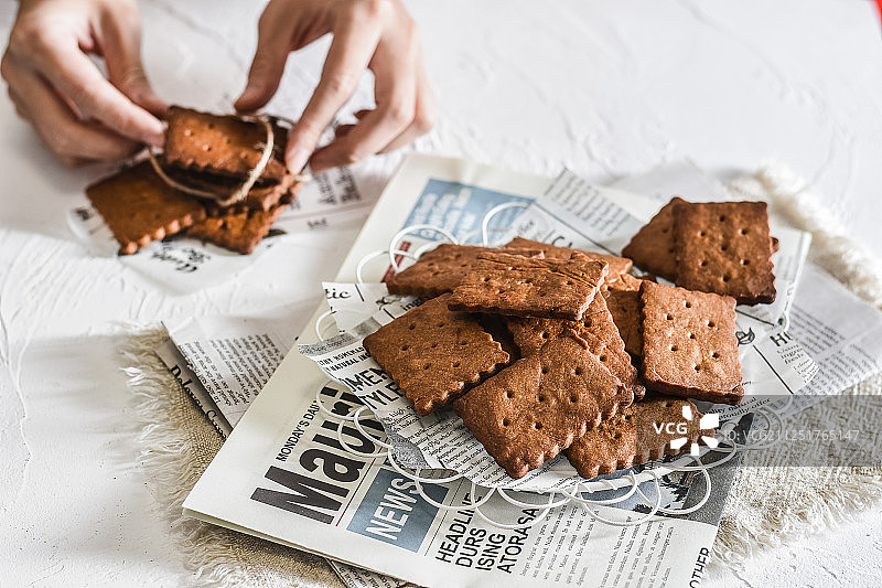 黑糖脆饼图片素材