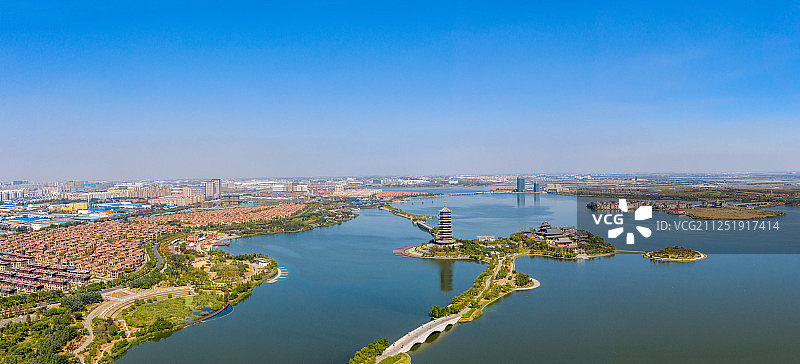 山东少海国家湿地公园图片素材