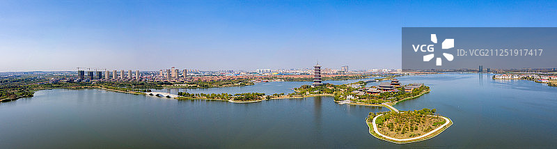 山东少海国家湿地公园图片素材