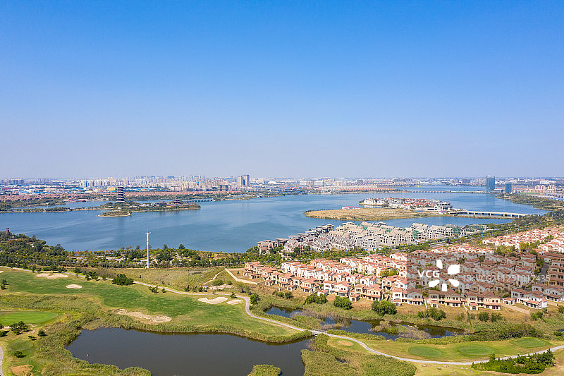 山东少海国家湿地公园图片素材