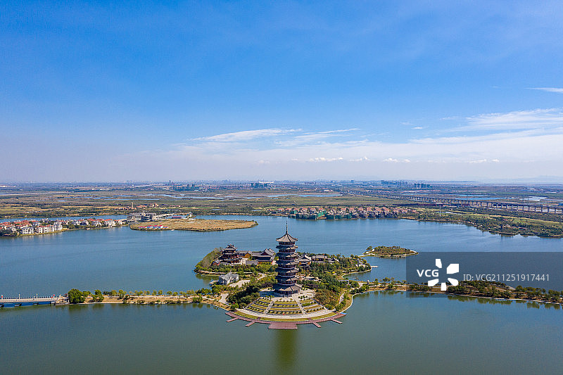 山东少海国家湿地公园图片素材