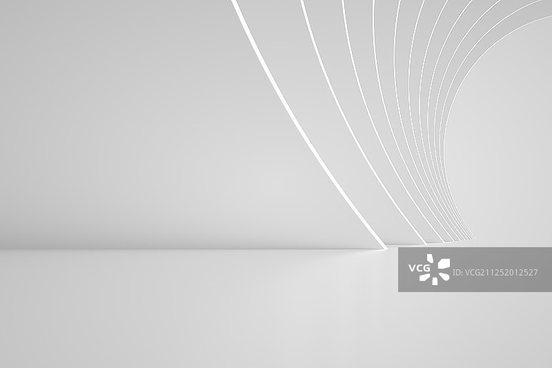 高亮简洁圆形隧道图片素材