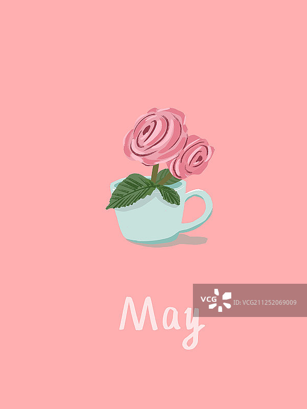 创意日历插画图片素材