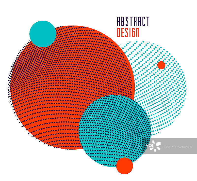 时尚圆形抽象艺术构图图片素材
