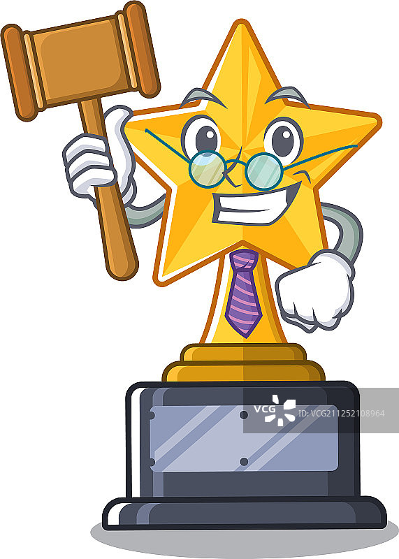 卡通玩具星星奖杯图片素材