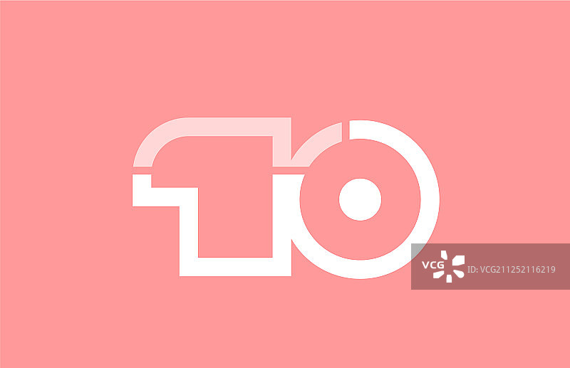 粉白色数字10标志图标设计图片素材
