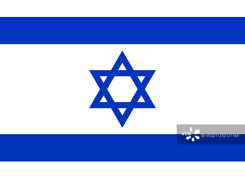 以色列国旗大卫之星图片素材