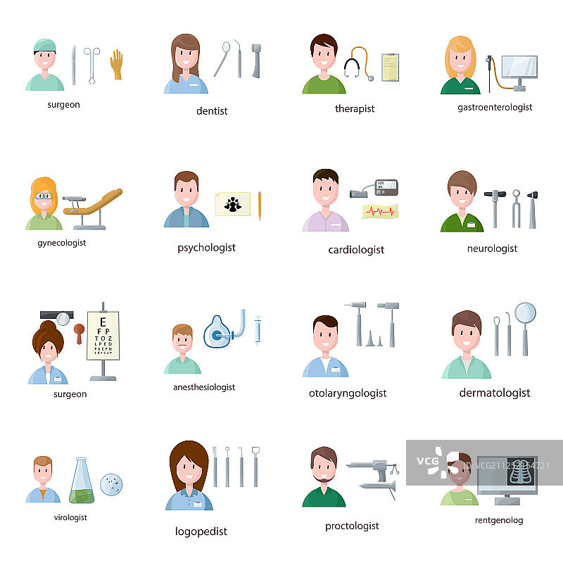 孤立的物体医院和医疗保健Logo图片素材