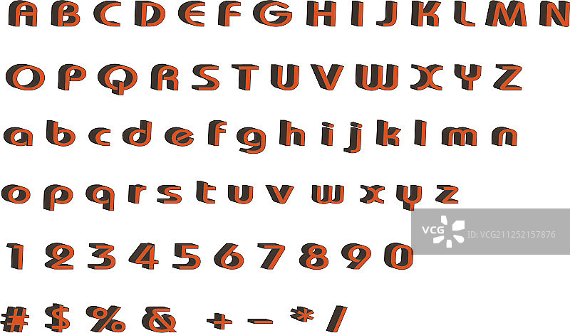 字母数字草图风格图案图片素材