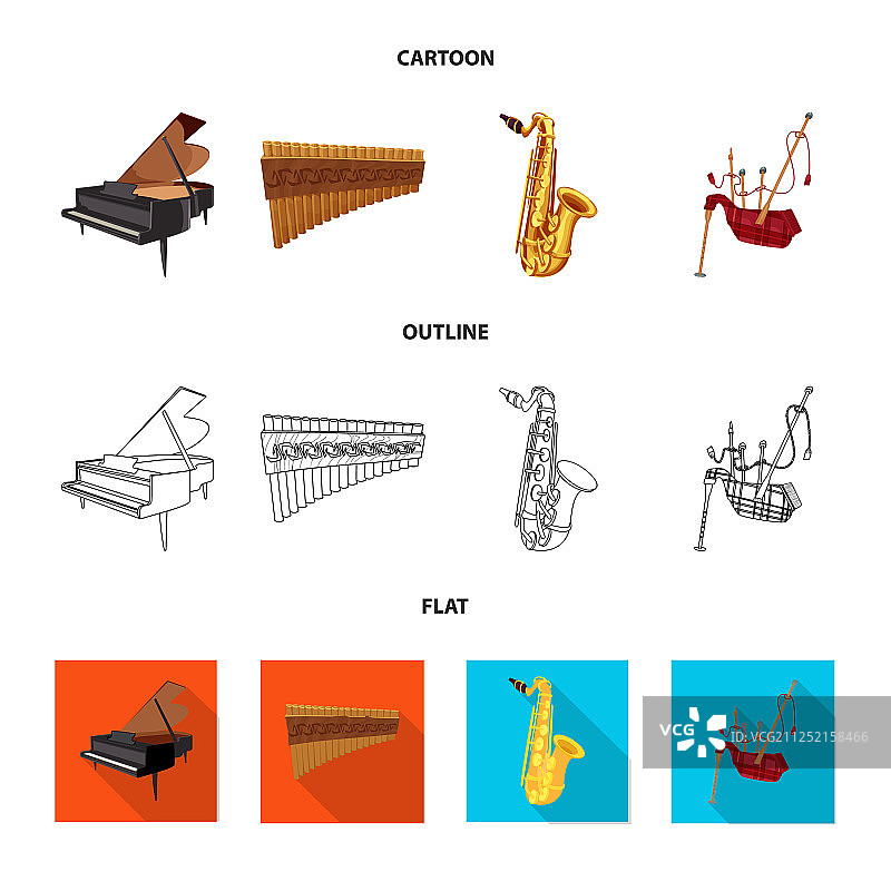 音乐和曲调符号合集图片素材