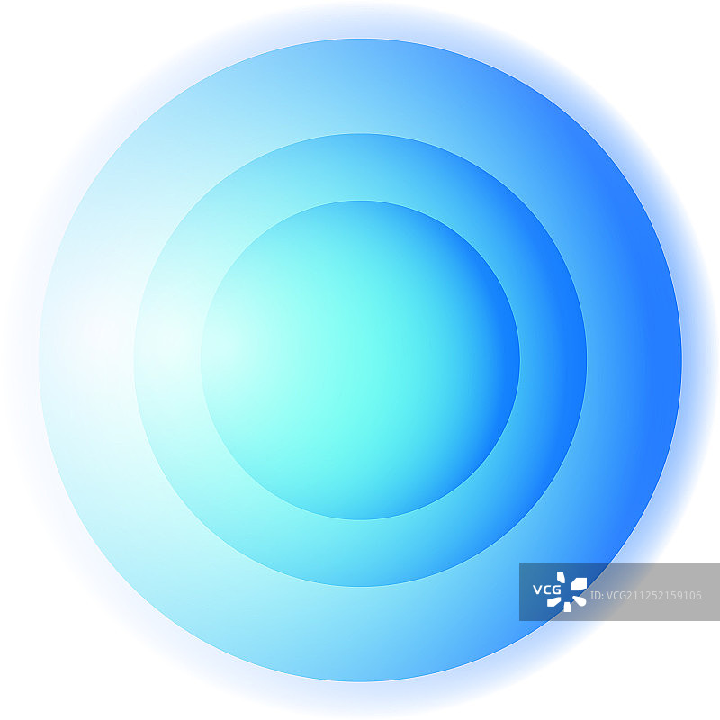 模糊发光放射圆形光圈背景图片素材