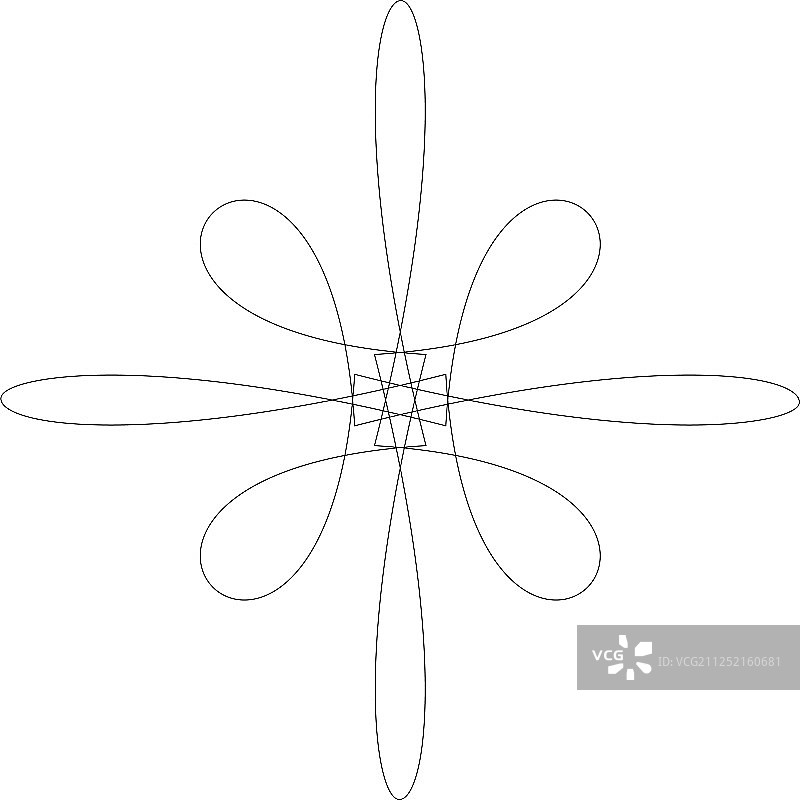 可编辑的圆形几何设计元素图片素材