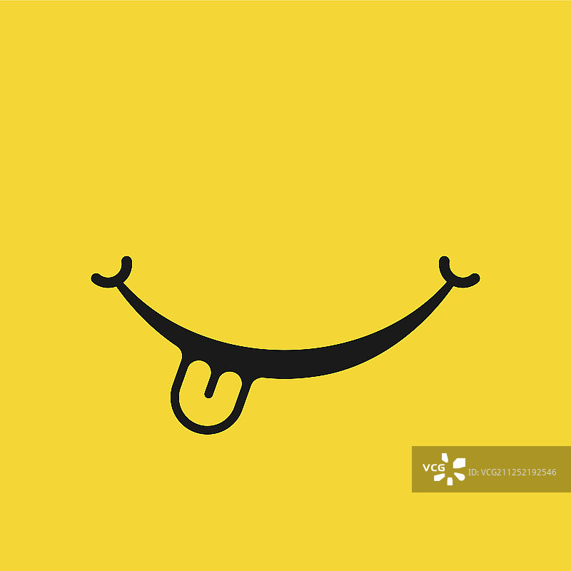 白色背景上隔离的笑脸图标图片素材