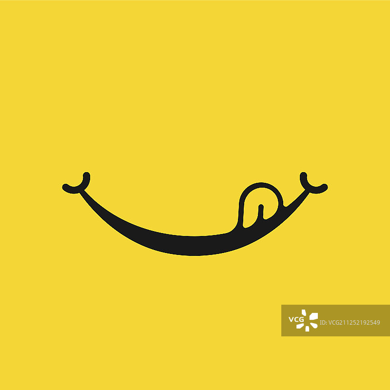 白色背景上隔离的笑脸图标图片素材