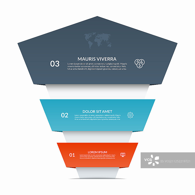 上升箭头信息图banner图片素材