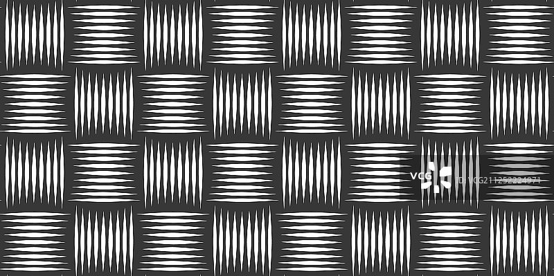 带线性背景的无缝编织图案图片素材