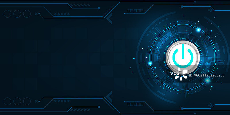 科技开关设计图片素材