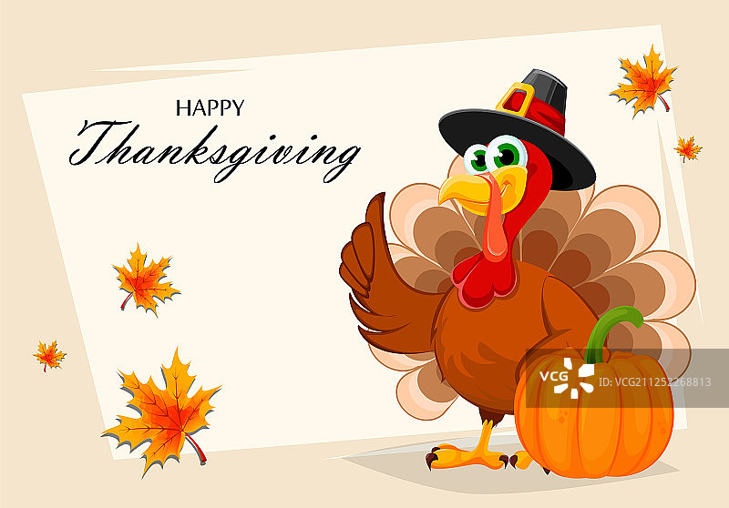 感恩节火鸡图片素材