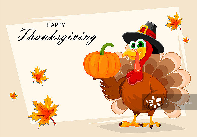 感恩节火鸡图片素材