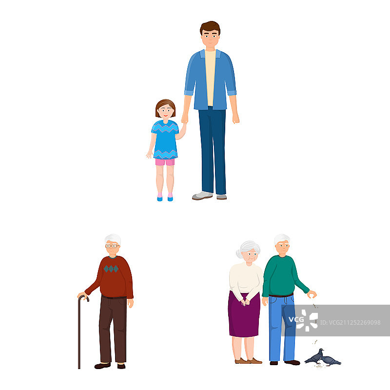 家庭和人物标志合集图片素材