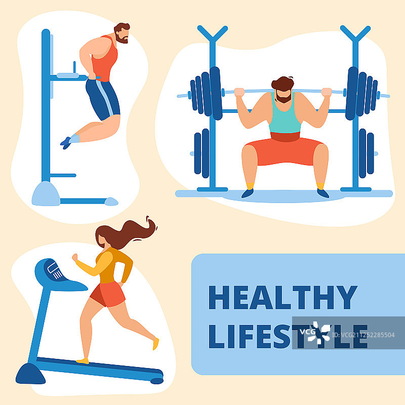 田径男女运动员健身房训练图片素材