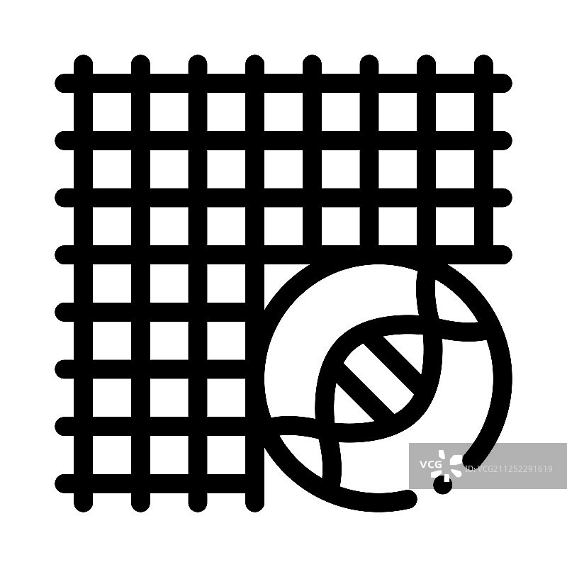 医用外科网状生物材料图标图片素材