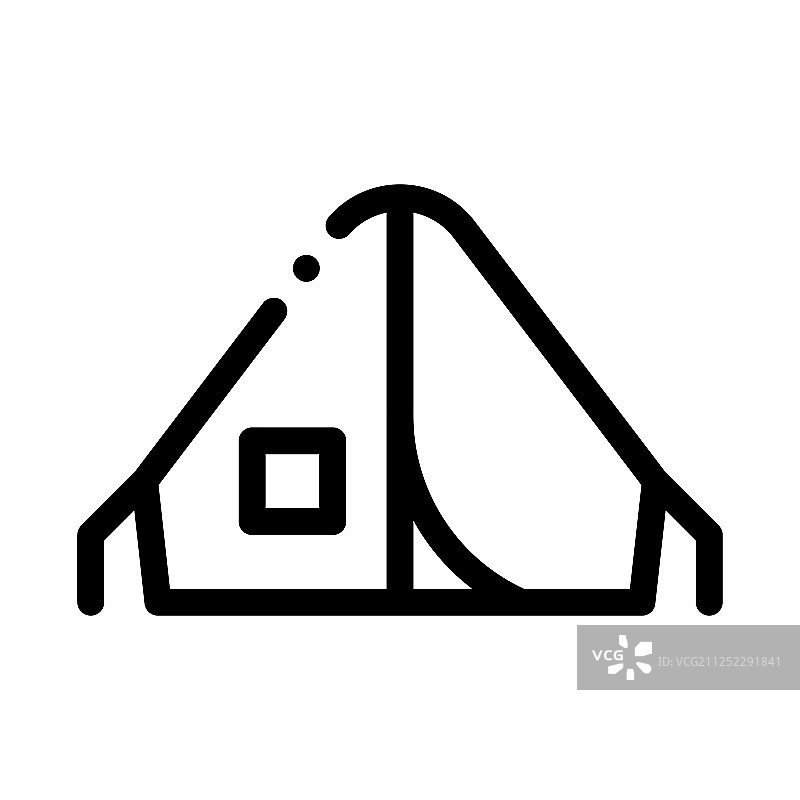 露营登山运动装备图标图片素材