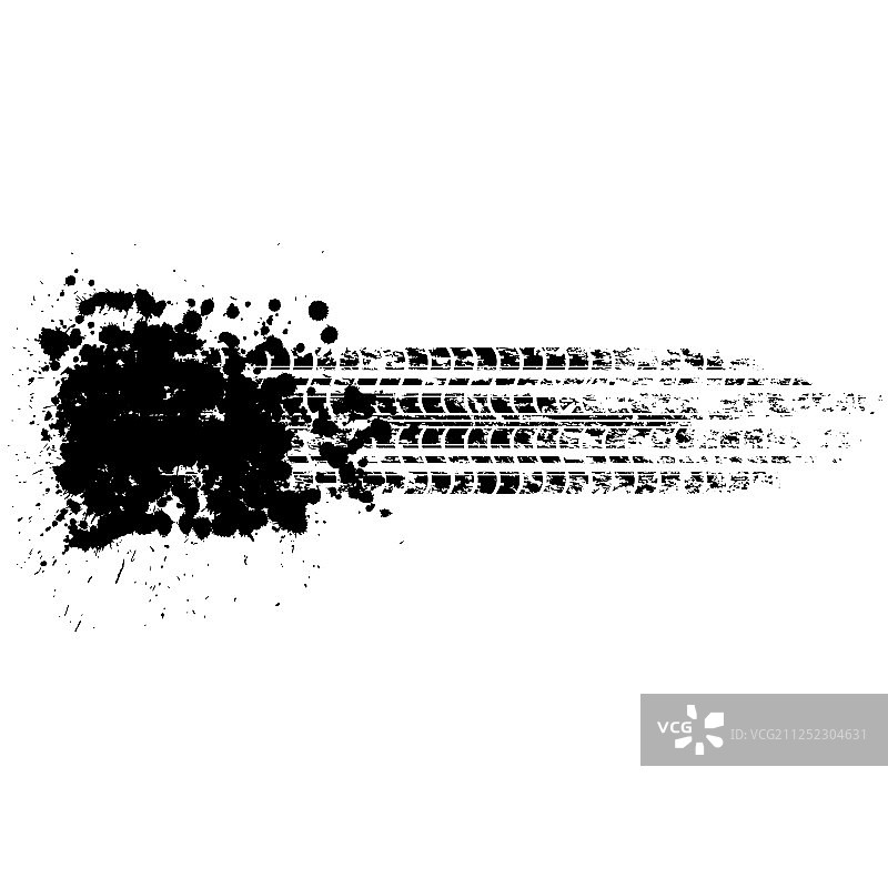 黑色轮胎痕迹肌理线条图片素材