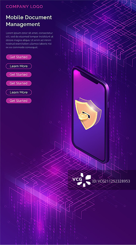 加密货币挖矿2.5D概念图片素材