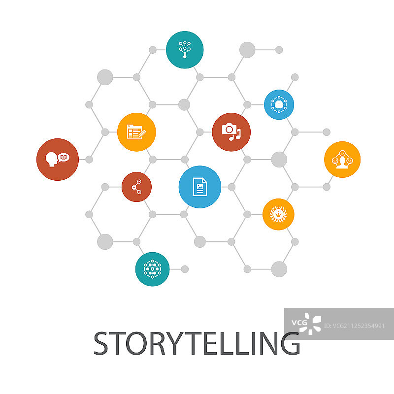 故事演示模板封面布局图片素材