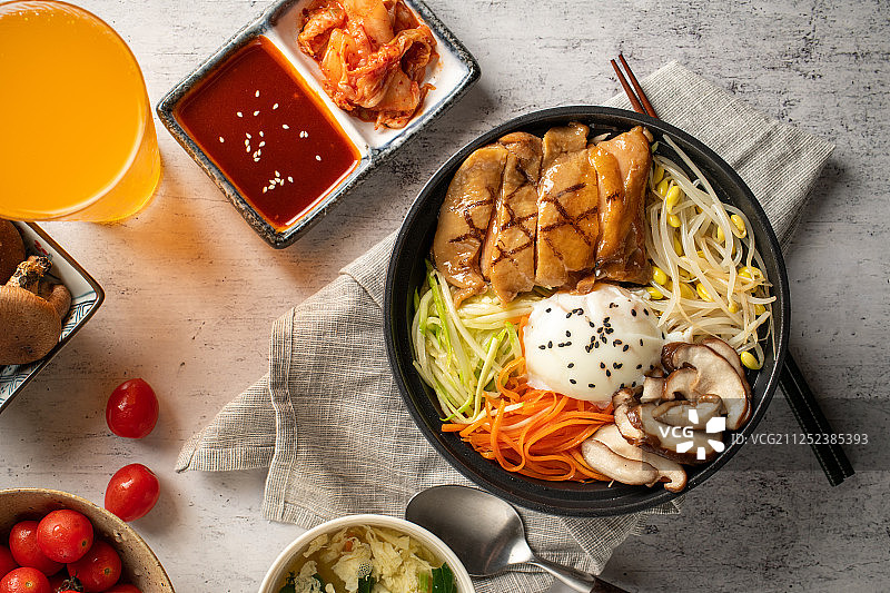 韩式拌饭图片素材
