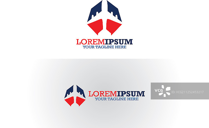 鲹鱼标志模板图片素材