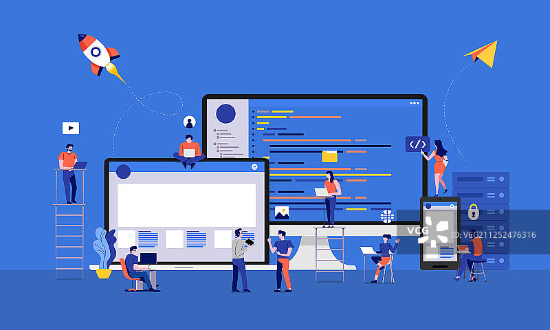 开发者程序员图片素材