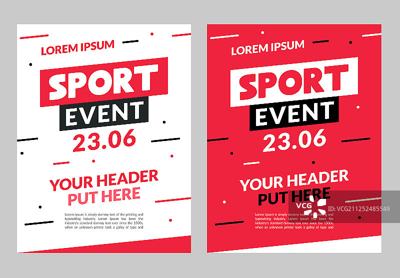 运动宣传单设计banner海报赛事图片素材