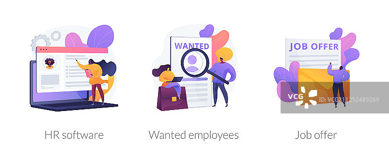 人力资源招聘概念图片素材