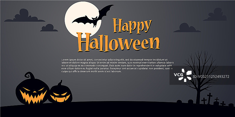 万圣节背景模板图片素材